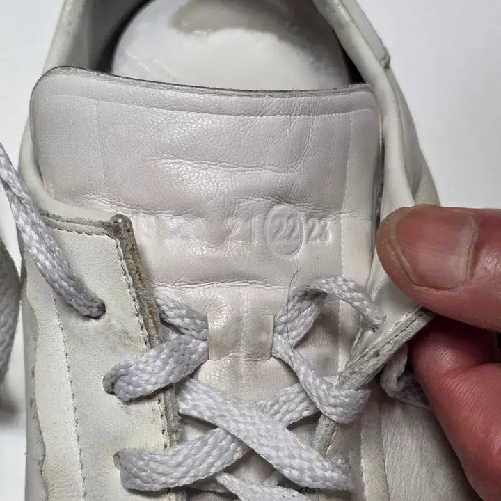 [BUNJANG] Maison Margiela German Army Sneakers White 260 / 정품 마르지엘라 독일군 스니커즈 260 화이트