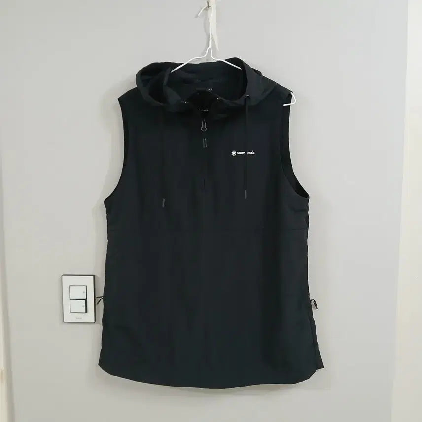 [BUNJANG] Snowpeak Hooded Vest Black / 스노우피크 후드 베스트 블랙 정품 55반~날씬66