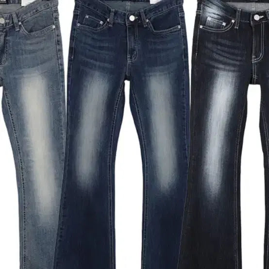 [BUNJANG] Hipnatic Low-Rise Denim Bootcut Pants (Dark Blue) / 택포/히프나틱 탄탄 로우라이즈 데님 부츠컷 팬츠 진청