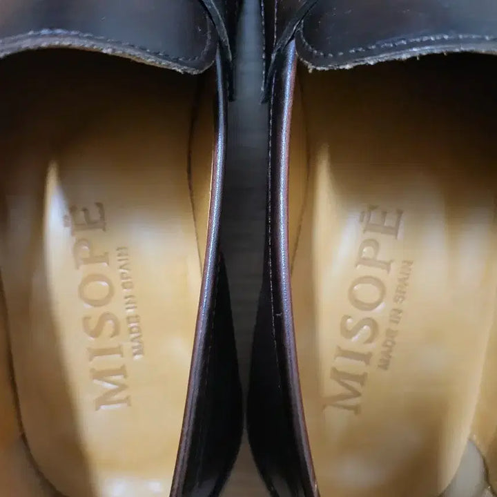 [SOLD OUT] 미소페 스페인 메이드 페니로퍼 다크브라운 구두 42 270~275