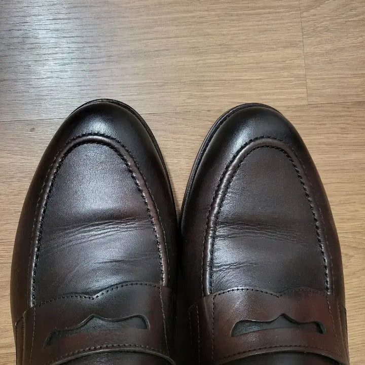 [SOLD OUT] 미소페 스페인 메이드 페니로퍼 다크브라운 구두 42 270~275