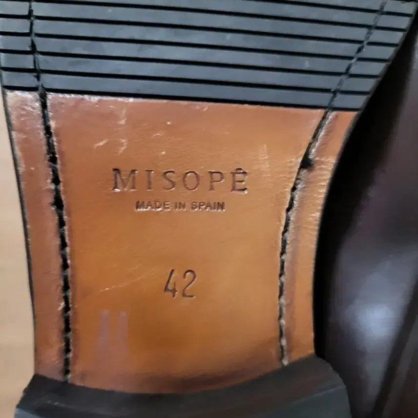 [SOLD OUT] 미소페 스페인 메이드 페니로퍼 다크브라운 구두 42 270~275