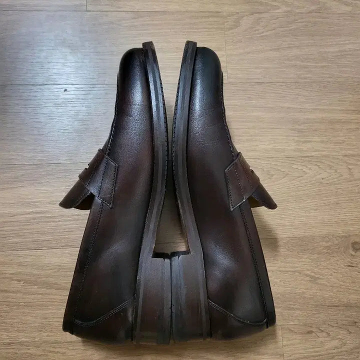 [SOLD OUT] 미소페 스페인 메이드 페니로퍼 다크브라운 구두 42 270~275