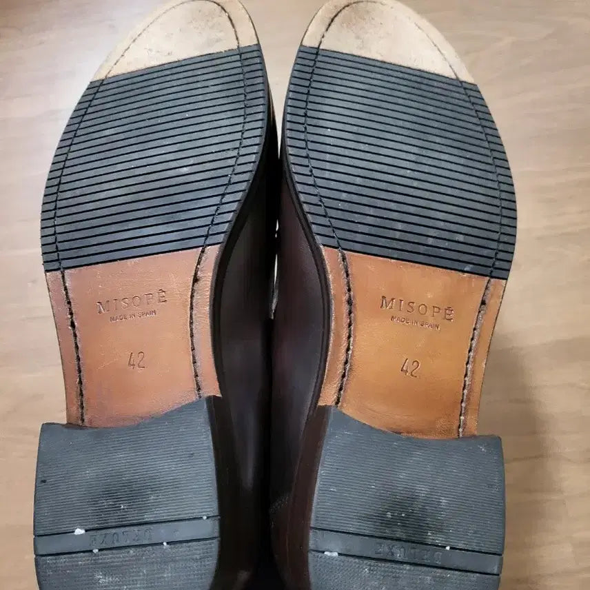 [SOLD OUT] 미소페 스페인 메이드 페니로퍼 다크브라운 구두 42 270~275