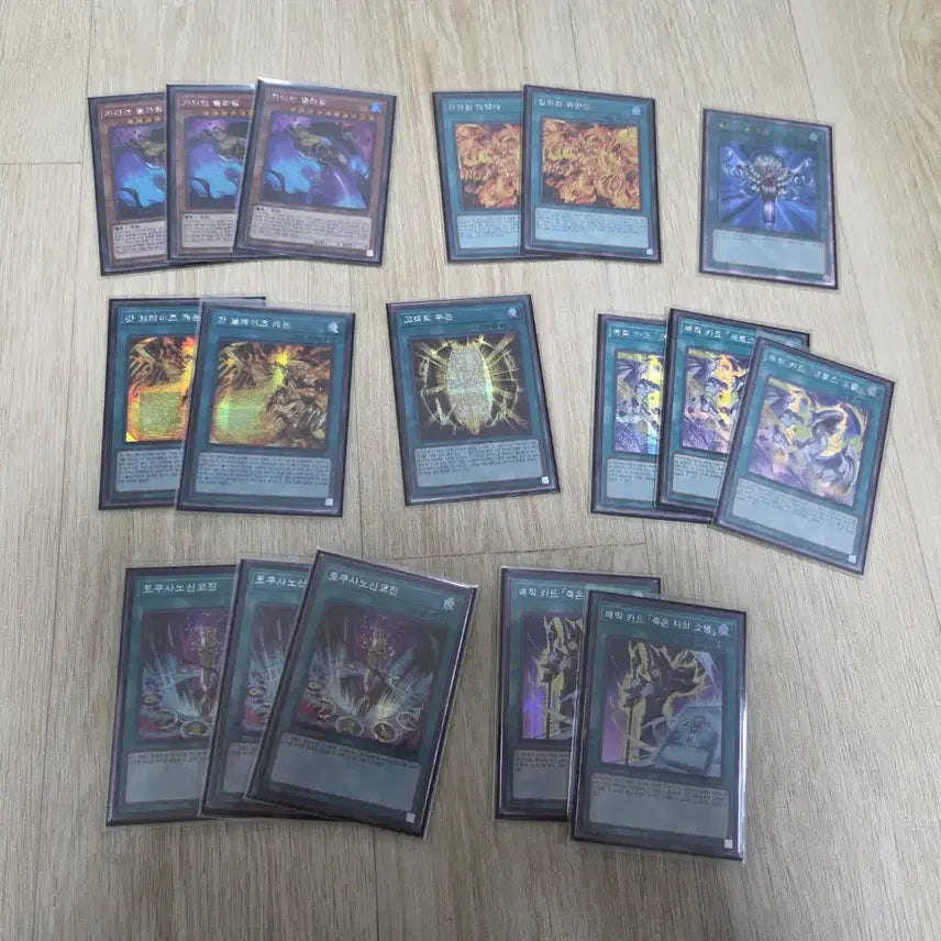 [BUNJANG] Yu-Gi-Oh! The Winged Dragon of Ra Deck / 유희왕 라의익신룡 덱 소스 판매(사진추가)