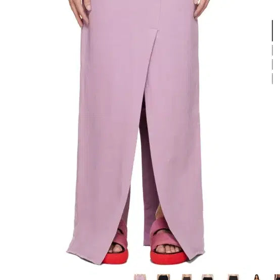[BUNJANG] Dries Van Noten Purple Maxi Skirt / 드리스 반 노튼 퍼플 맥시 스커트
