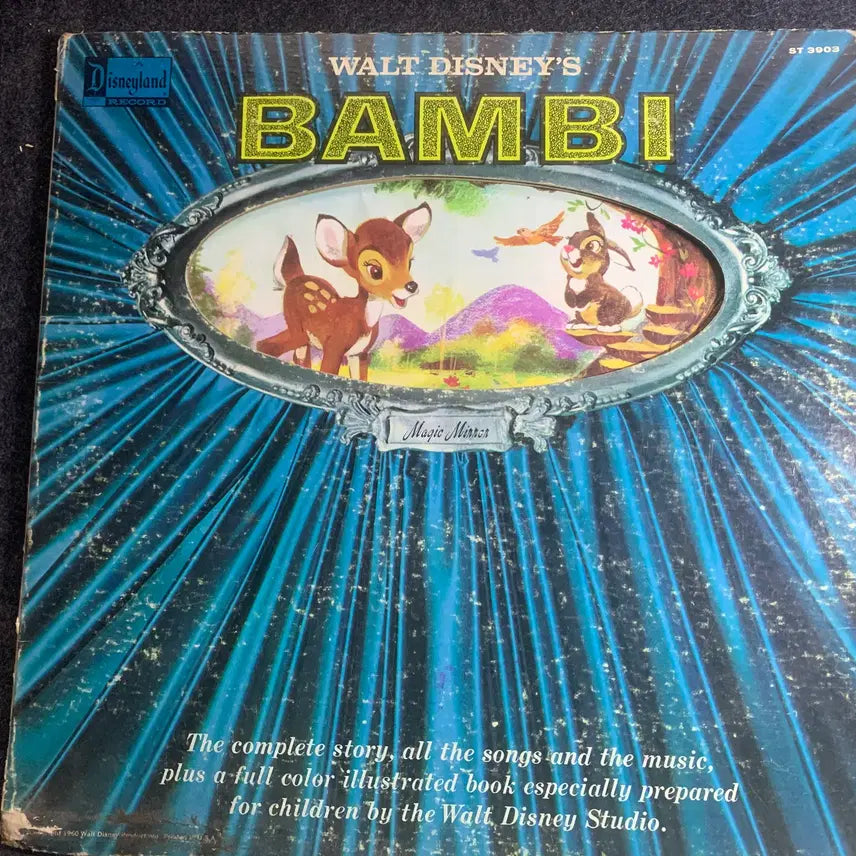 [BUNJANG] Walt Disney Bambi Vintage LP / [LP] 월트디즈니 밤비 빈티지 LP