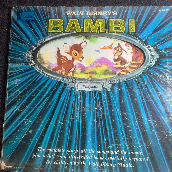 [BUNJANG] Walt Disney Bambi Vintage LP / [LP] 월트디즈니 밤비 빈티지 LP