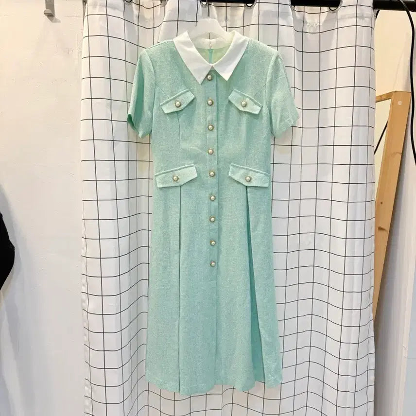 [BUNJANG] DINT Tweed Long Dress / 딘트 트위드원피스 L
