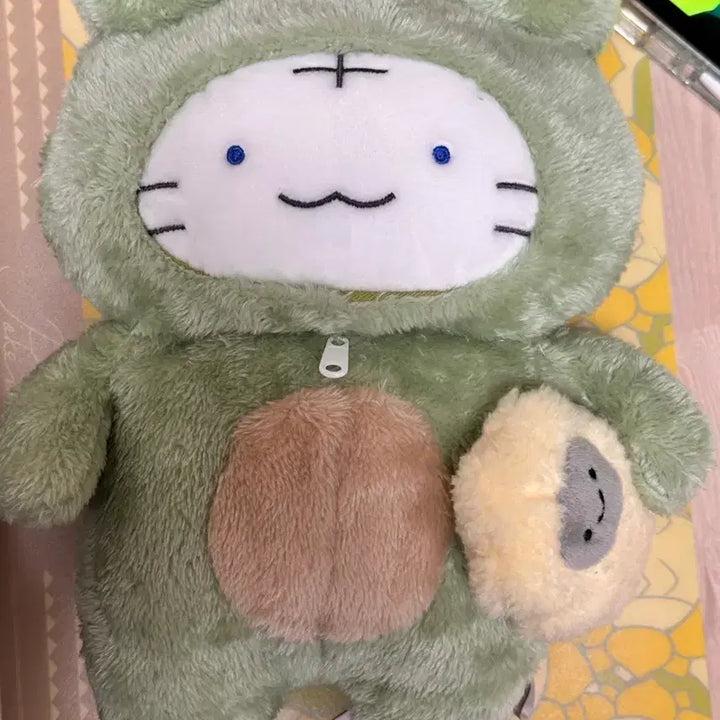 [BUNJANG] White Tiger &amp; Black Tiger Pajama Doll / 화이트타이거 앤 블랙타이거 잠옷인형(중형)