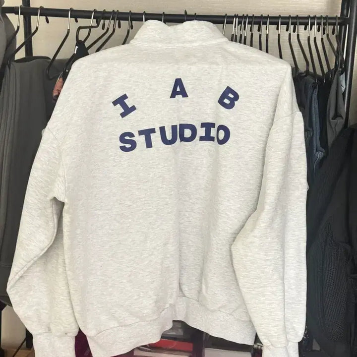 [BUNJANG] Iab Studio Half Zip Pullover / 아이앱 스튜디오 하프 집 풀오버 판매