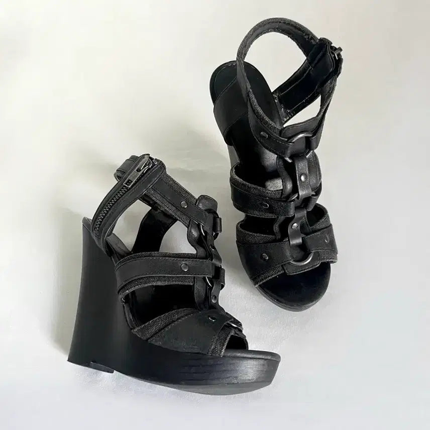 [SOLD OUT] Aldo 00s 하네스 웨지힐