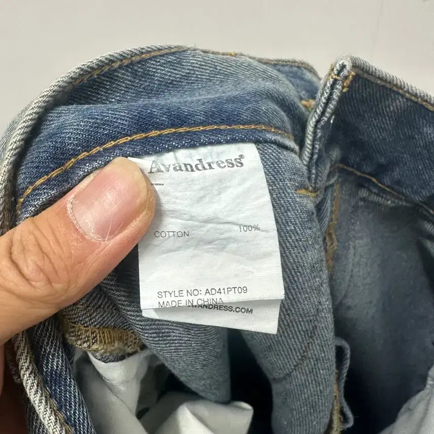 [BUNJANG] Urban Dress Washed Denim Cargo Jogger Pants M / [만원 아라비아빈티지]어반드레스 워싱 데님 카고 조거 팬츠 M