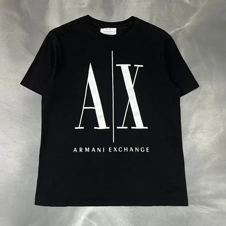 [BUNJANG] Armani Exchange Icon Collection Big Logo T-Shirt / 아르마니 익스체인지 아이콘 컬렉션 빅로고 반팔티 y16412