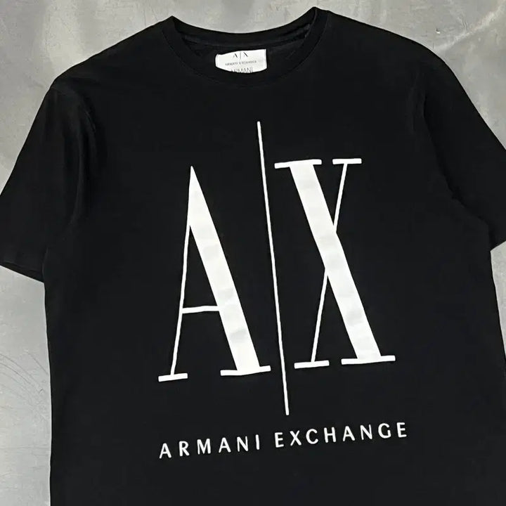 [BUNJANG] Armani Exchange Icon Collection Big Logo T-Shirt / 아르마니 익스체인지 아이콘 컬렉션 빅로고 반팔티 y16412