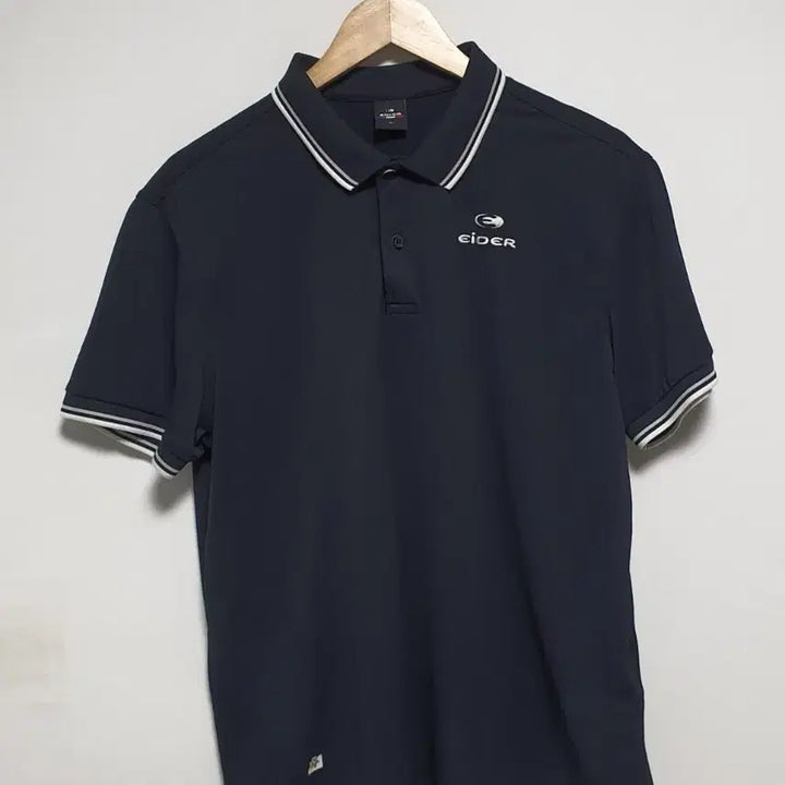 [SOLD OUT] 아이더 기능성 반팔 카라티 105사이즈 블랙