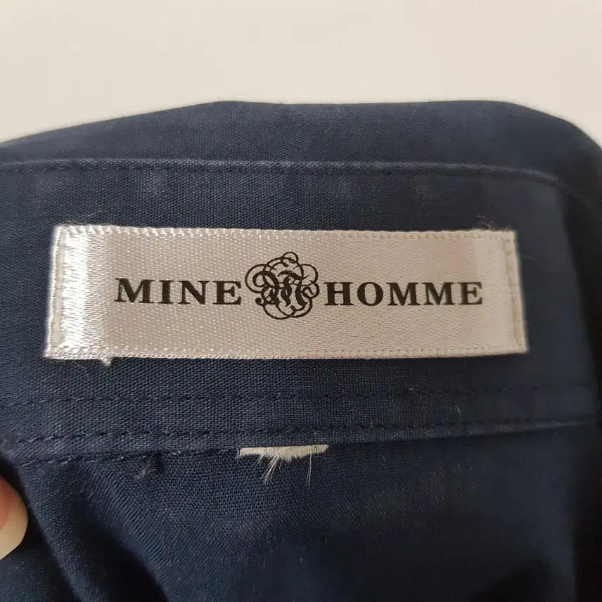 [BUNJANG] MINEHOMME Navy Shirt / 4844/MINEHOMME 남 100사이즈 네이비셔츠/내옷방