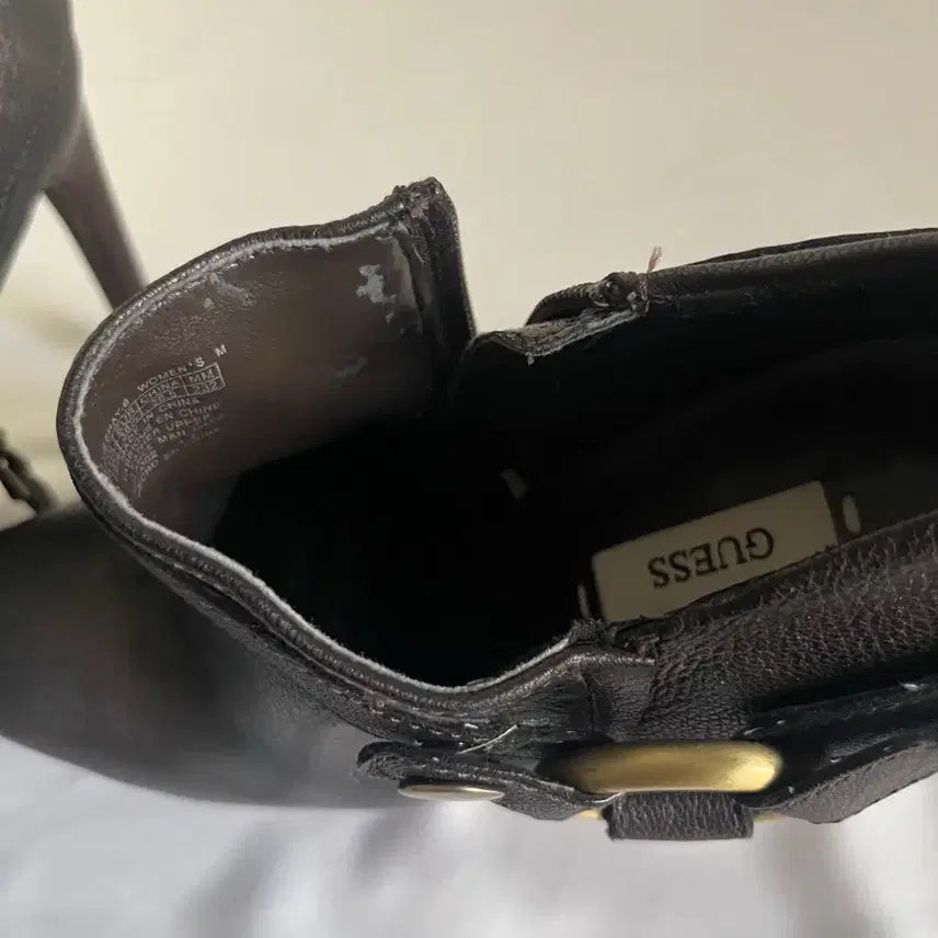 [BUNJANG] Guess 00s Harness Platform Kill Heels / Guess 00s 하네스 가보시 킬 힐