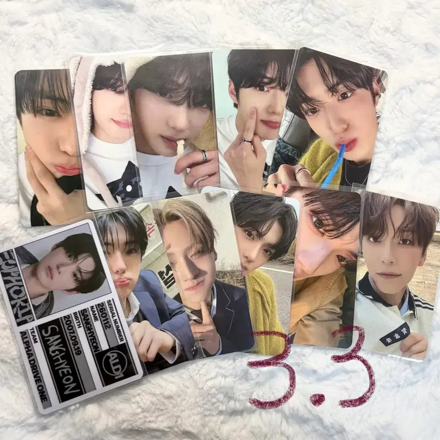 [BUNJANG] Aldi One Sanghyeon Photocard Bundle Set / 알디원 상현 포카 일괄 배포 3.3