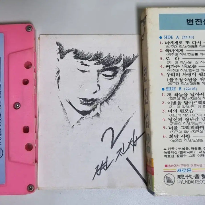[BUNJANG] Byun Jin Sub 2nd Album Cassette Tape / 변진섭 2집 (개봉 카세트테이프)