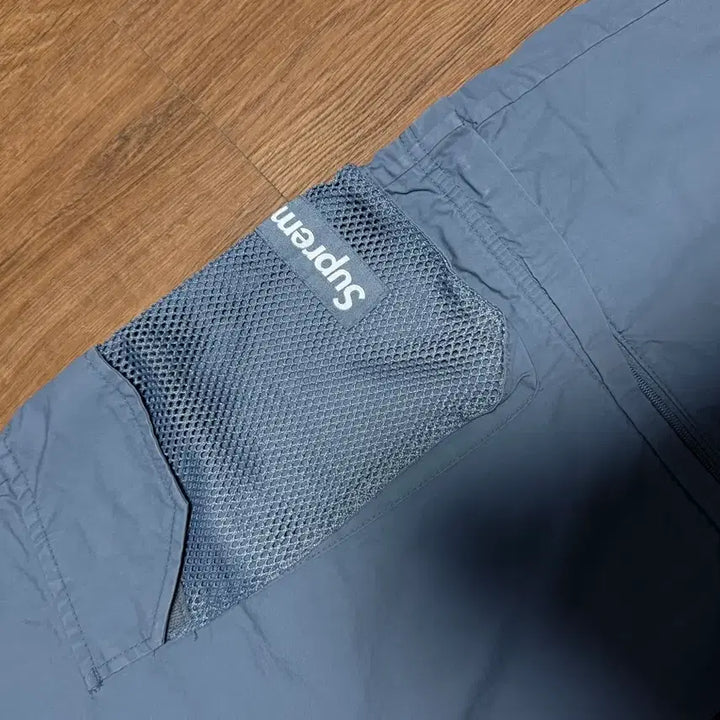 [BUNJANG] Supreme Mesh Pocket Belted Cargo Pants - Slate / 슈프림 메쉬 포켓 벨티드 카고 팬츠 슬레이트 - 21SS