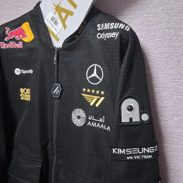 [BUNJANG] T1 Worlds 5-Star Uniform Jumper / 2025 T1 월즈 5성 유니폼 점퍼