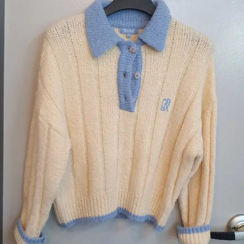 [BUNJANG] Grove Soft Knit Sweater / 그로브 소프트니트 프리사이즈