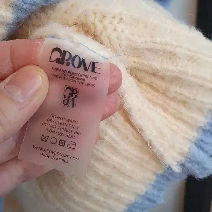 [BUNJANG] Grove Soft Knit Sweater / 그로브 소프트니트 프리사이즈