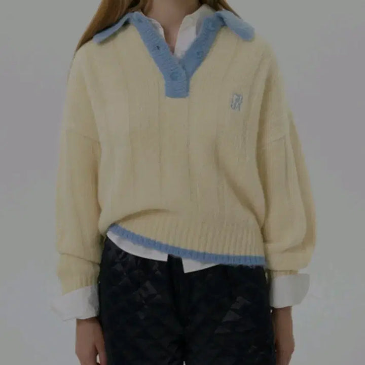 [BUNJANG] Grove Soft Knit Sweater / 그로브 소프트니트 프리사이즈