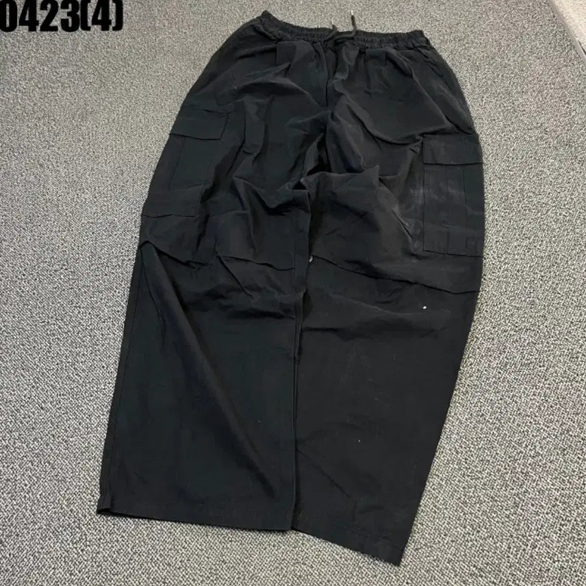 [BUNJANG] Vintage Pocket Cargo Wide Pants / 빈티지 포켓 카고 와이드 팬츠 95-100 | 0423