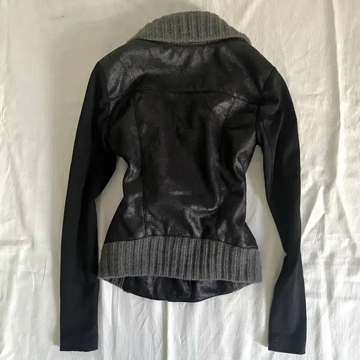 [BUNJANG] A/X Drape High Neck Zip-up Top / A/X 드레이프 하이넥 집업