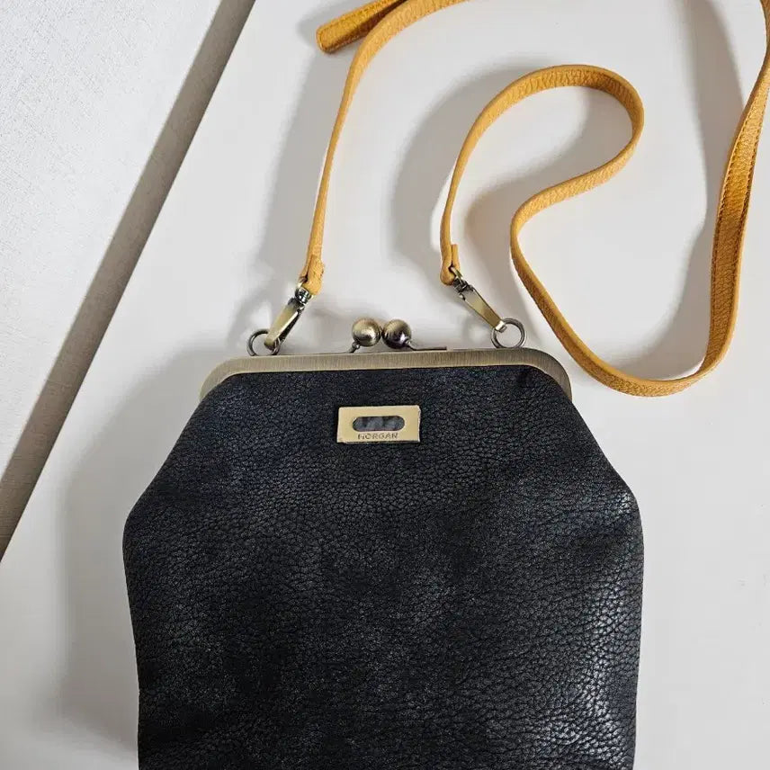 [BUNJANG] Morgan Black Shoulder Bag (2-Piece Set) / 모건 블랙 숄더백 (2개 세트) /새상품