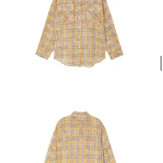 [BUNJANG] AZIF Kelly Dirty Washing Oversized Check Shirt / 에즈이프켈리 더티워싱 오버핏 체크셔츠 free