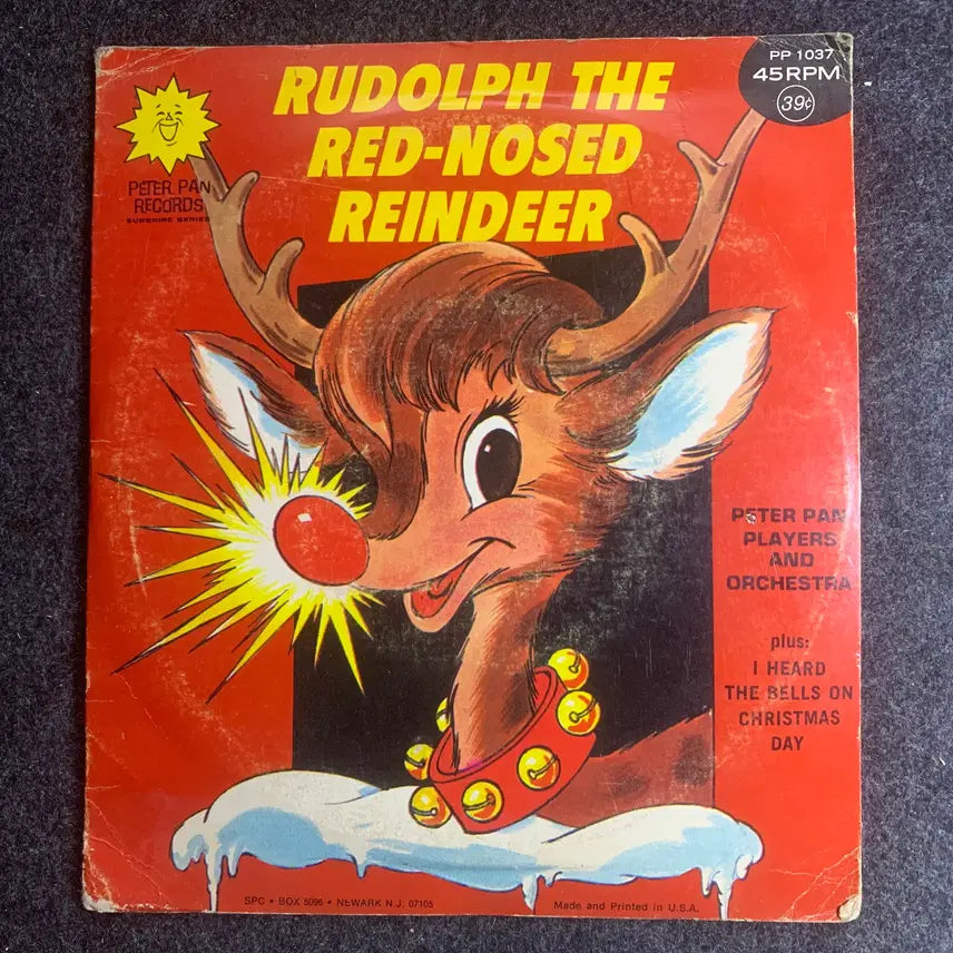 [BUNJANG] Rudolph 45 RPM Vinyl Record / 루돌프 45 RPM 레코드