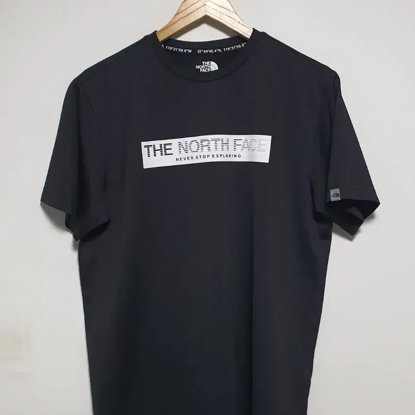 [SOLD OUT] 노스페이스 기능성 라운드 반팔티 100사이즈 블랙