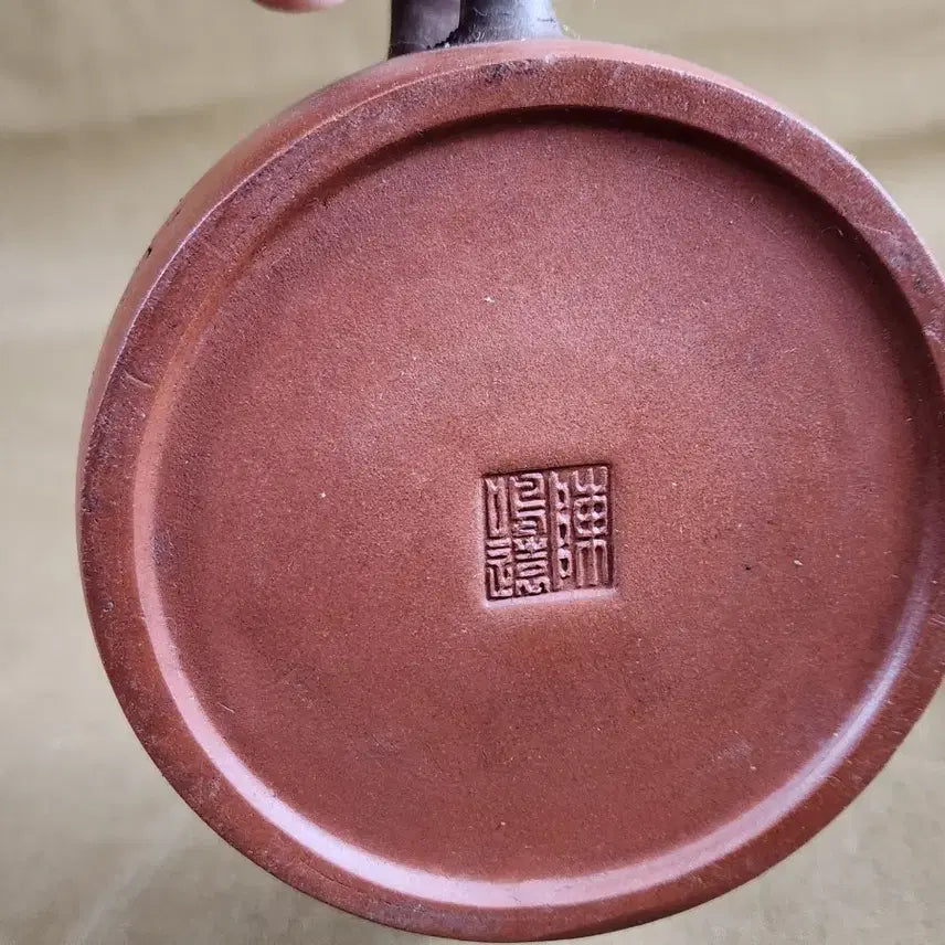 [BUNJANG] Chinese Porcelain Zisha Teapot / 중국도자기 자사호 음각서문과 죽문,손조형