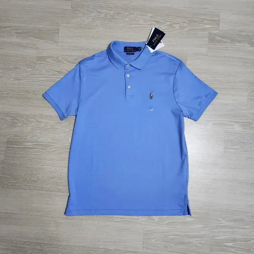 [BUNJANG] Polo Ralph Lauren Blue Polo Shirt / 폴로 랄프로렌 반팔 카라티 블루2XL