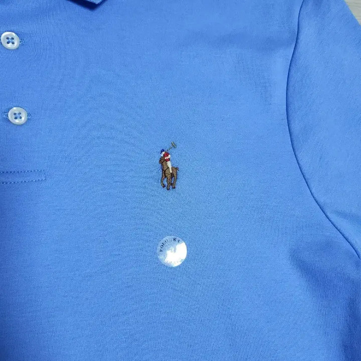 [BUNJANG] Polo Ralph Lauren Blue Polo Shirt / 폴로 랄프로렌 반팔 카라티 블루2XL