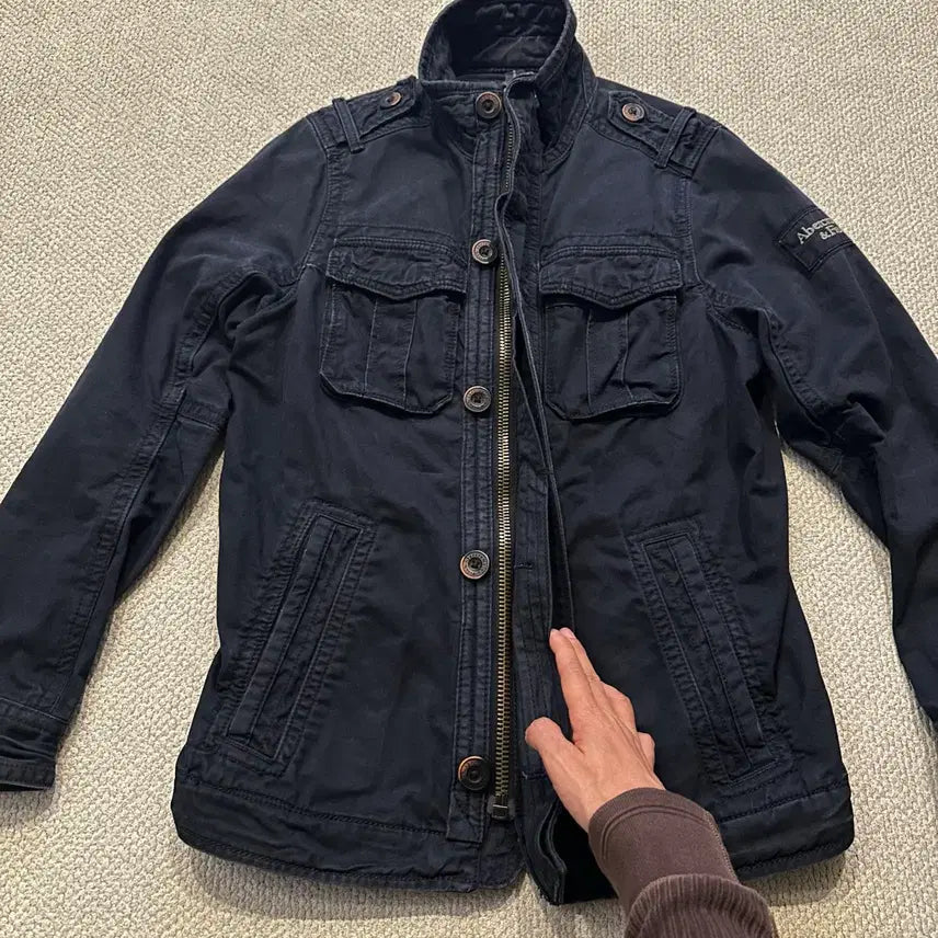 [BUNJANG] Abercrombie Military Jacket / 아베크롬비 밀리터리 자켓