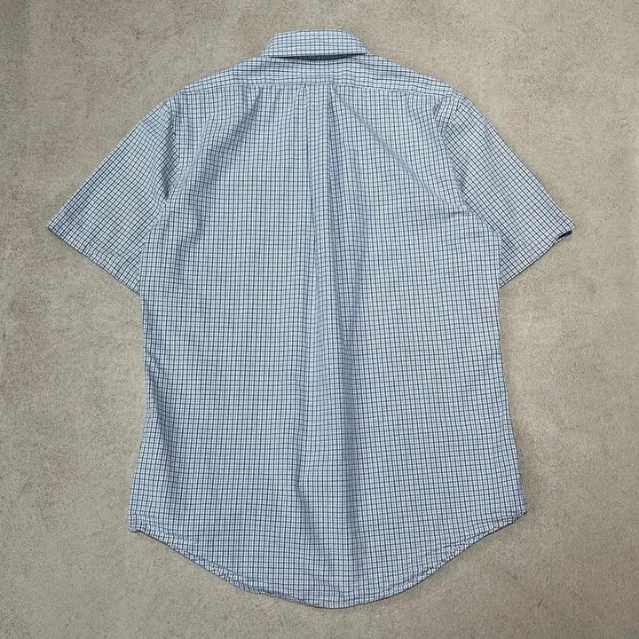 [BUNJANG] Brooks Brothers Checkered Half Shirt / 브룩스브라더스 체크 하프셔츠 s10868