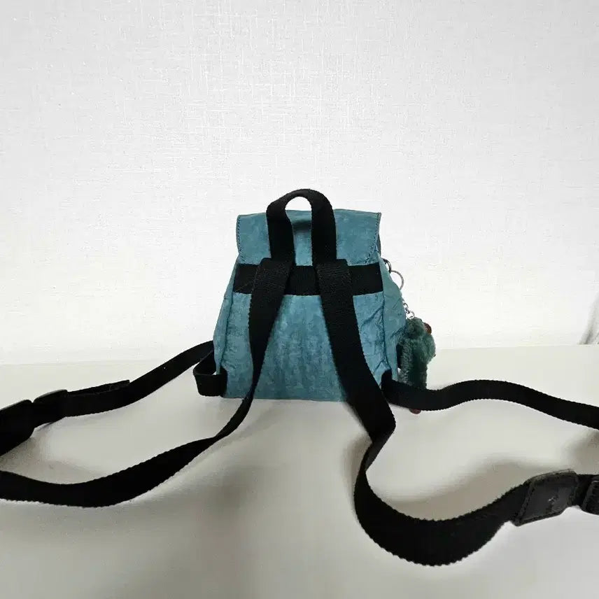 [BUNJANG] Kipling Backpack Turquoise 16x18cm / 키플링 백팩 (청록색 16*18cm) / 새상품