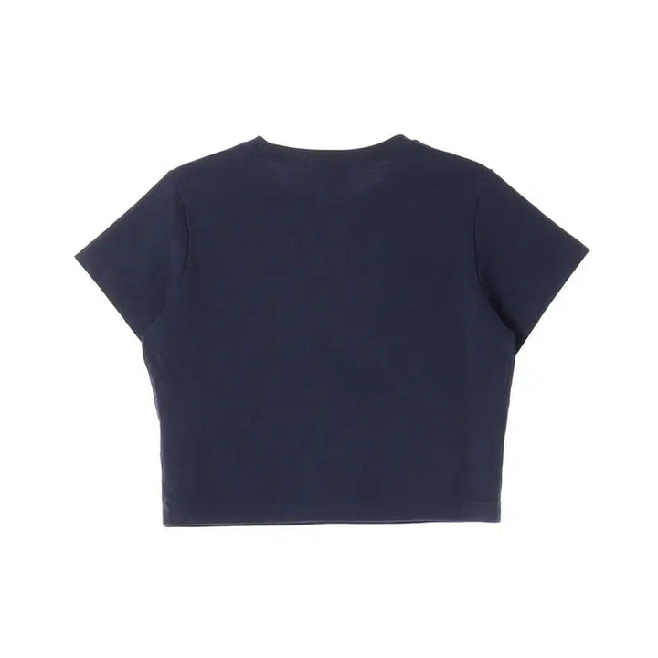 [BUNJANG] Marithe Francois Girbaud Navy Logo Crop T-shirt (S) / 마리떼 프랑소와 저버 네이비 로고 크롭 티 S