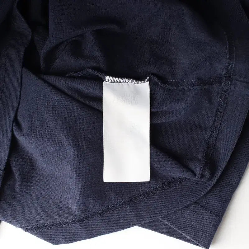[BUNJANG] Marithe Francois Girbaud Navy Logo Crop T-shirt (S) / 마리떼 프랑소와 저버 네이비 로고 크롭 티 S