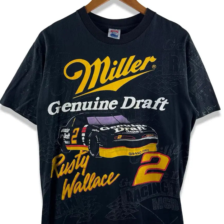 [BUNJANG] Rusty Wallace 90s Vintage T-Shirt / 90S 미국생산 러스티월리스 티셔츠3143