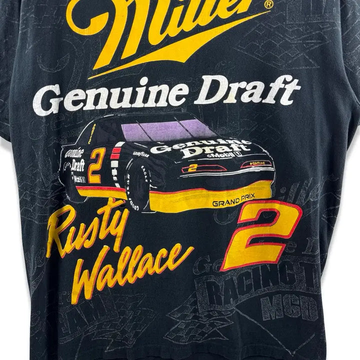 [BUNJANG] Rusty Wallace 90s Vintage T-Shirt / 90S 미국생산 러스티월리스 티셔츠3143