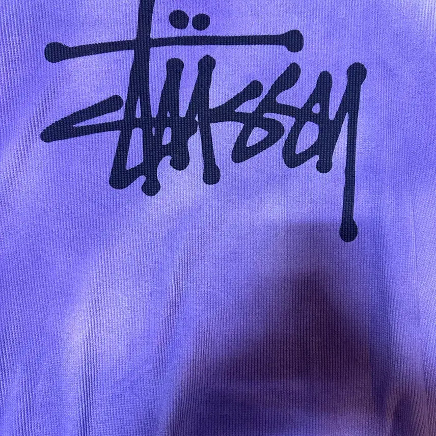 [BUNJANG] Stussy Basic Stock Thermal Long Sleeve T-shirt Lavender / 스투시 베이직 스탁 써멀 롱슬리브 티셔츠 라벤더