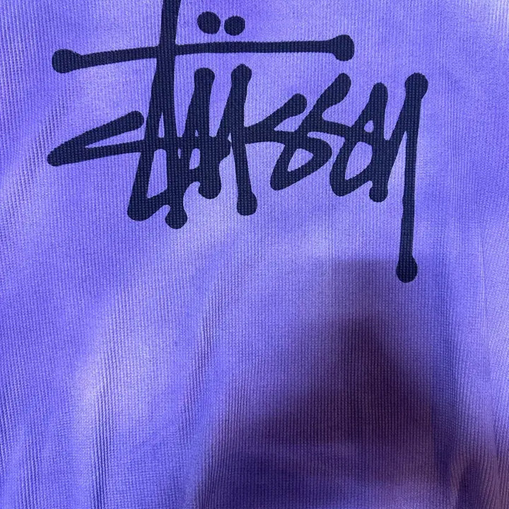 [BUNJANG] Stussy Basic Stock Thermal Long Sleeve T-shirt Lavender / 스투시 베이직 스탁 써멀 롱슬리브 티셔츠 라벤더