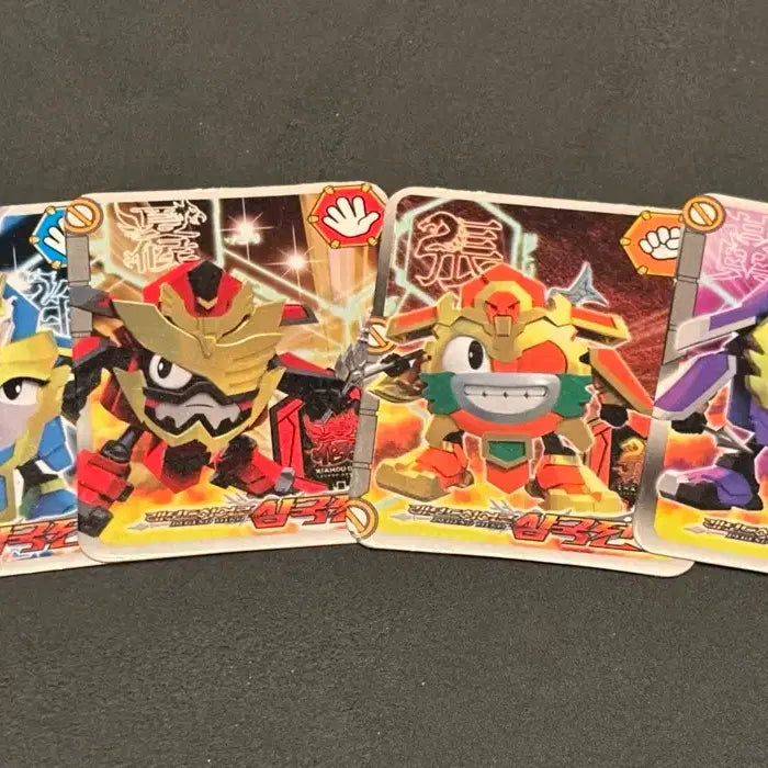 [BUNJANG] Legendary Warrior Samgukjeon Card Set / 전설의 용사 삼국전 카드 4장