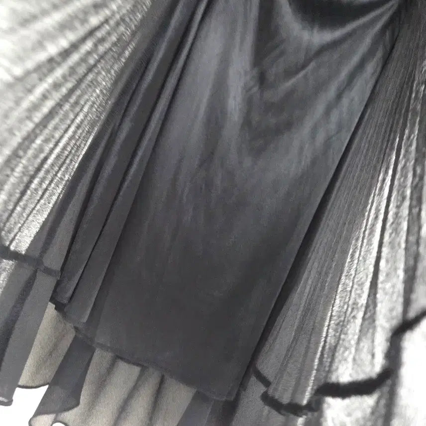 [BUNJANG] ing:v Black Pleated Long Skirt / ing:v 블랙 플리츠 롱 스커트 29