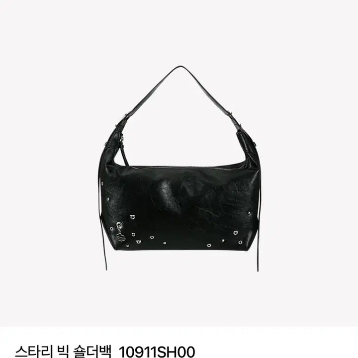 [BUNJANG] MY SHELL Starry Black Big Shoulder Bag / 스타리 블랙 빅 숄더백 마이쉘 MY SHELL